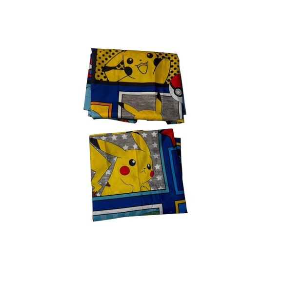 Pokemon Kids Room 2 Window Curtains Drapes Set Each Panel 40X65 - Picture 11 of 11